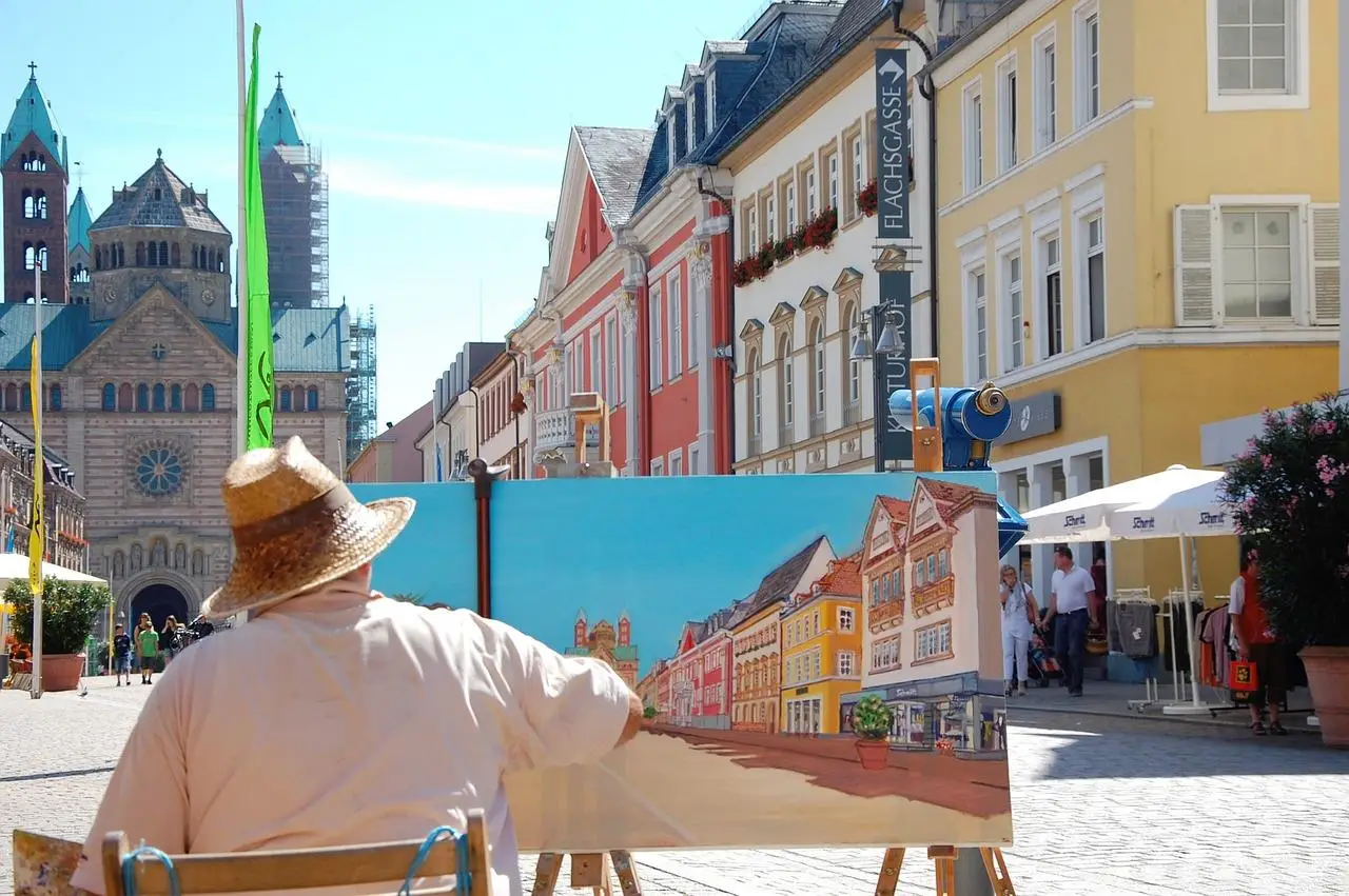 Schilder in Dordrecht