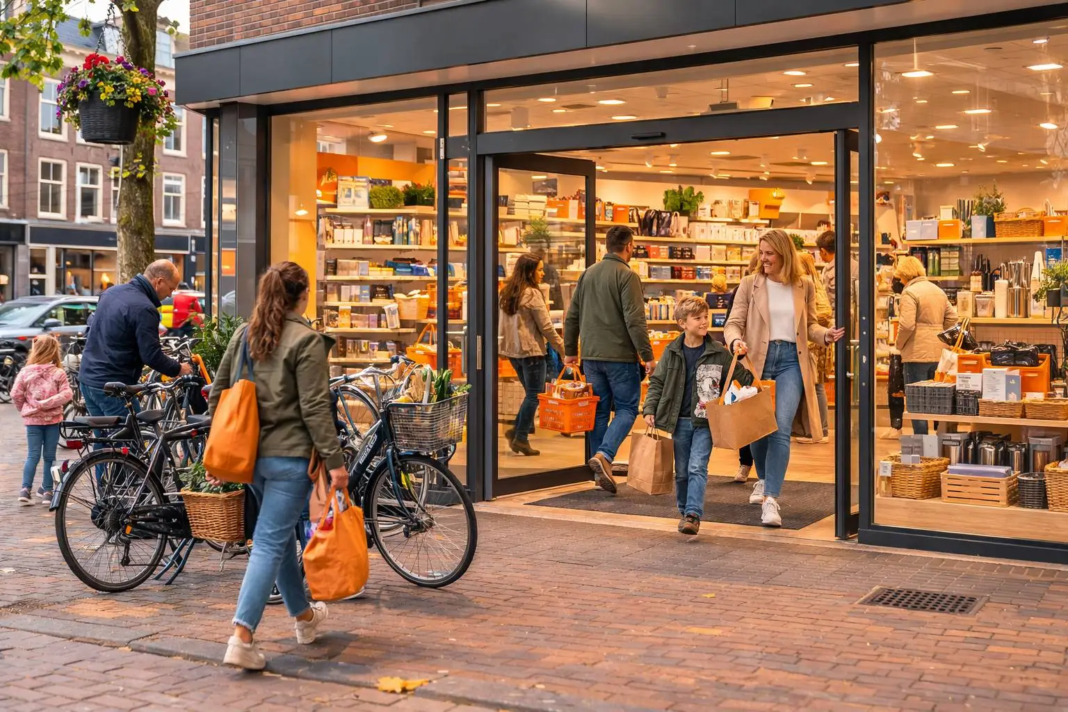 Blokker openingstijden - Warme avond in de woonwinkel