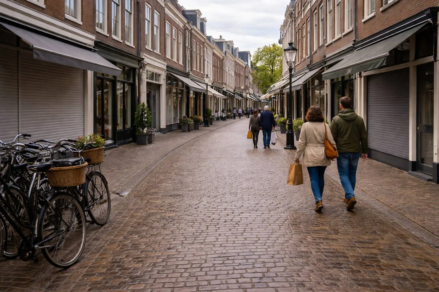 Feestdagen openingstijden - Rustige winkelstraat in Dordrecht