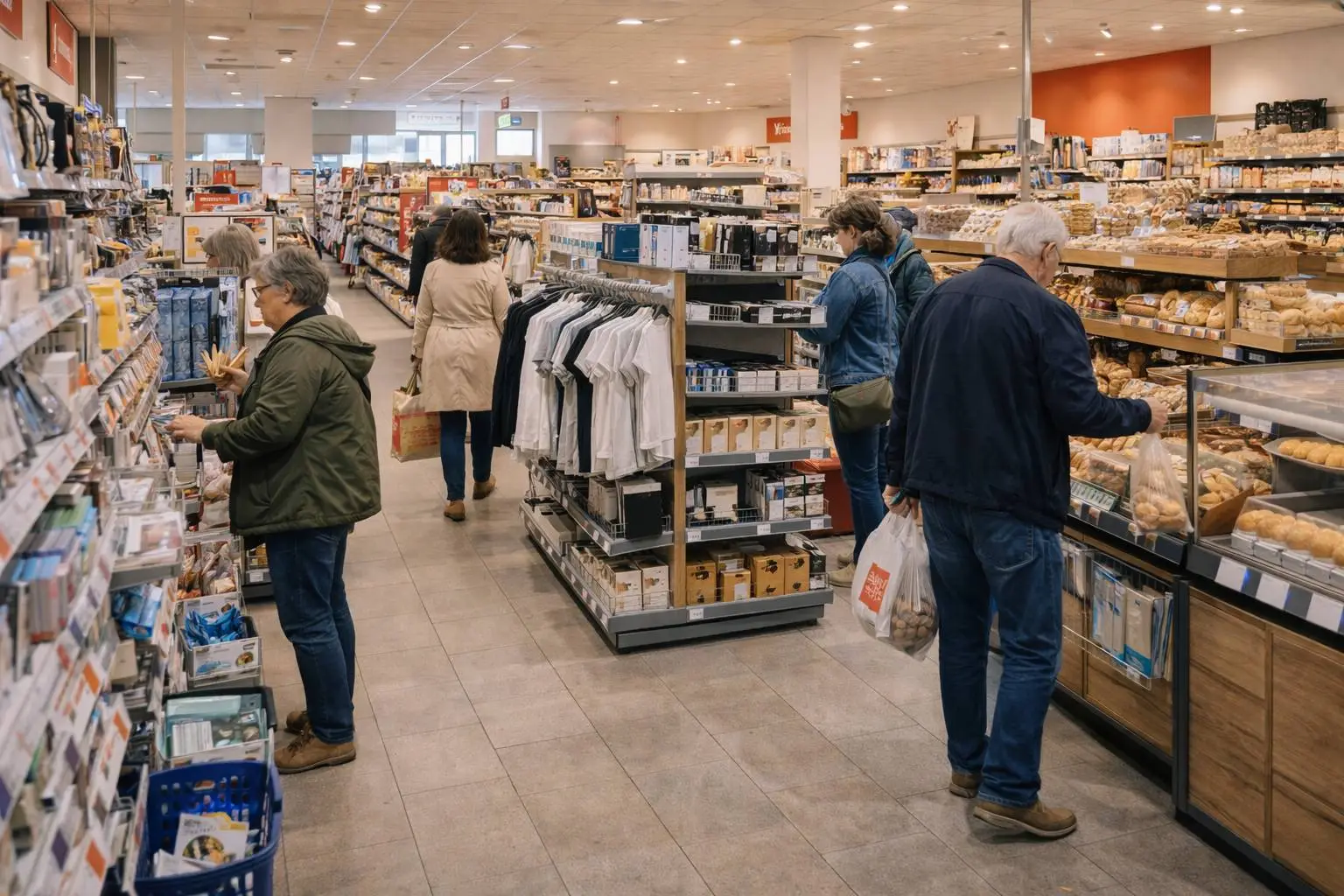 Hema openingstijden - Bright shopping day in Dordrech