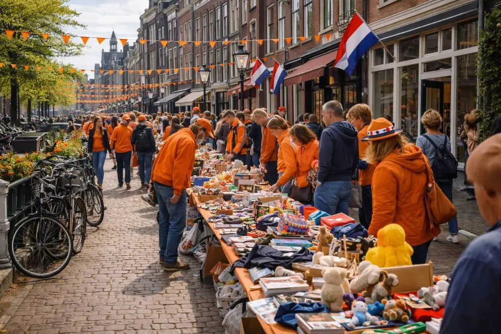 Koningsdagfestiviteiten in Dordrecht