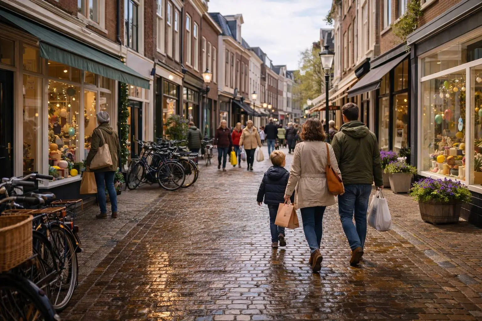 Pasen openingstijden - Zonnige paasdag om te winkelen in Dordrecht