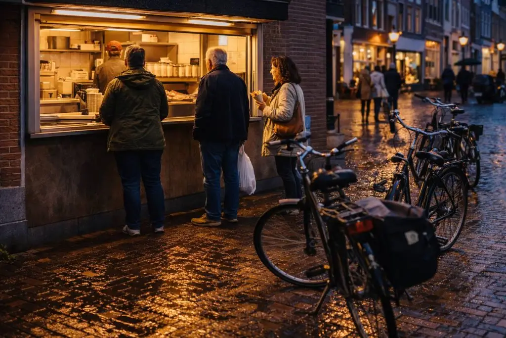 Snackbar in Dordrecht die tot laat open is