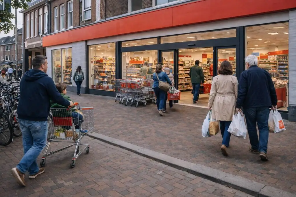 Winkeltijd op de Nederlandse markt